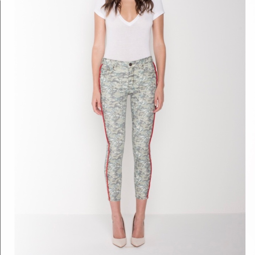 Parker Smith Ava Tropical  Camo Skinny Jeans Sz 30
